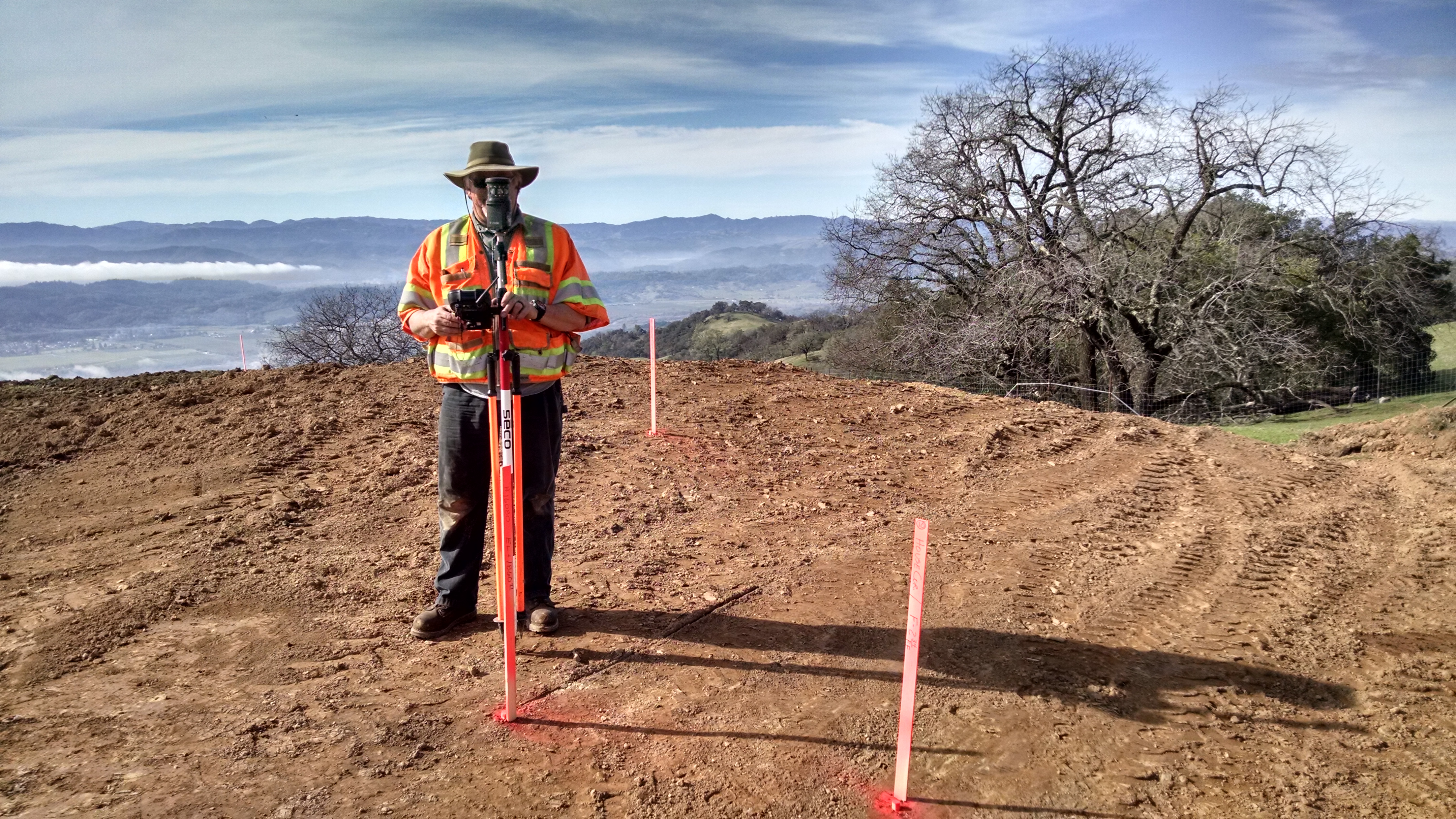 Surveying County Land